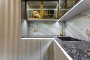 Marble is renowned for its stunning natural veining and wide range of colors, from classic white and gray to more vibrant hues.