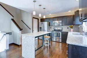 Countertops are one of the most visible elements in these spaces, and pairing them effectively with your existing color palette can enhance the overall aesthetic and flow of your home.